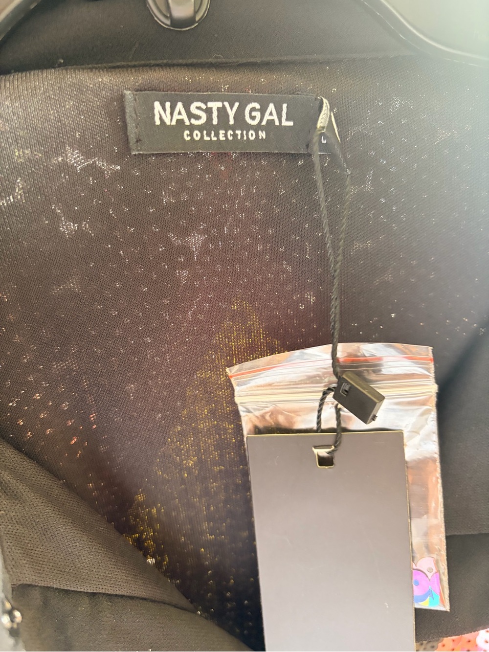 Nasty Gal Multicolor Sequin Harlequin Blazer - Picture 8 of 13